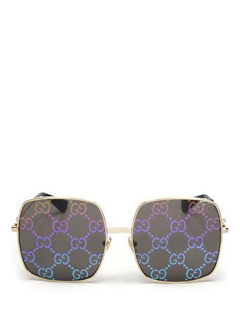 mens diamond gucci sunglasses|gucci holographic sunglasses.